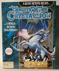 Knights of the Crystallion (Commodore Amiga, 1991) - werkseitig versiegelt kostenloser Versand USA - Bild 1 von 5