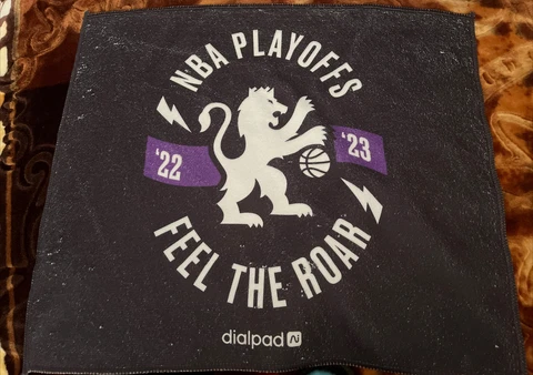 Sacramento Kings SGA 2023 NBA Playoffs Rally Towel Game 7 "Feel the Roar" Cover
