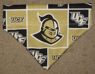 University of Central Florida UCF Knights Dog Bandana -2 designs-5 sizes XS - XL - Image 1 of 2