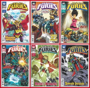 FEMALE FURIES #1 2 3 4 5 6 SET 1st PRINT Darkseid Granny Goodness DC 2019 NM- NM - Picture 1 of 7