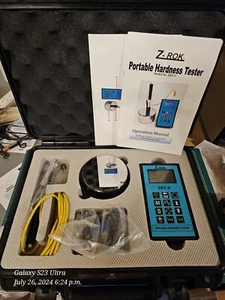 Z-Rok Portable Hardness Tester – Metal Hardness Tester– Digital Harness Test Kit - Foto 1 di 2