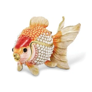 Bejeweled KATIE Küssender Fisch Schmuckschatulle - Bild 1 von 6