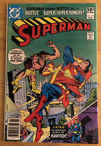 Superman 356 Bates Story, Swan Art; Buckler Cover; Vartox App; Hostess Flash Ad