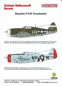 TM48048 Techmod 1:48 Republic P-47D Thunderbolt « Razorback » - Photo 1 sur 4