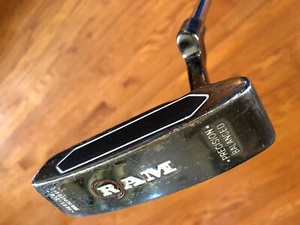 RAM cromo oscuro talón-puntera ponderado precisión putter ponderado, diestro, 33,5" de longitud.  - Imagen 1 de 6