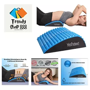 Back Stretcher Pillow – Pain Relief for Lower Back, Lumbar Support, Posture C... - Picture 1 of 7