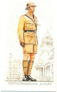 1938 John Player Military Uniforms of the British Empire-Witwatersrand Rifles - Foto 1 di 1