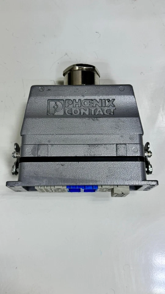 Phoenix Contact conector y carcasa macho y hembra de grado industrial - Imagen 1 de 4