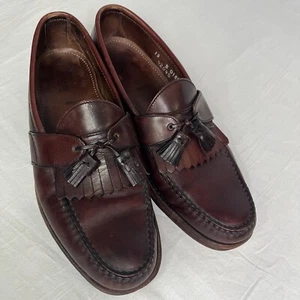 Allen Edmonds Enfield Men's Tassel Loafers Dress Shoes Size 13 B Leather Brown - Picture 1 of 12