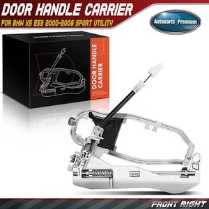 Door Handle Carrier for BMW E53 X5 2000-2006 Outside Front Right Passenger Side - Photo 1 sur 9