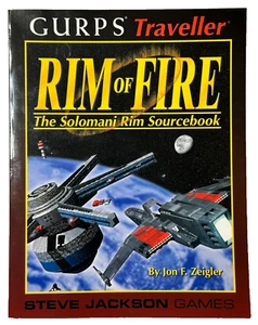Steve Jackson Games 6615 GURPS Traveller Rim of Fire Solomani Rim Sourcebook - Picture 1 of 7