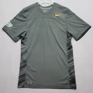 Florida Gators Shirt Men Large Green Nike Dri Fit Short Sleeve Activewear Casual - Picture 1 of 12