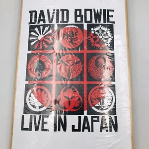 1990 David Bowie Live In Japan Skateboard Deck New & Still Sealed 31" x 8" - Picture 1 of 8