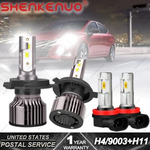 For Toyota Tundra 2014-2019 - Combo LED Headlight High/Low Beam Fog Light Bulbs - Bild 1 von 17