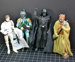 STAR WARS Classic Collector Series 10" Vinyl Lot - Boba Fett Vader APPLAUSE 95 - Picture 1 of 11