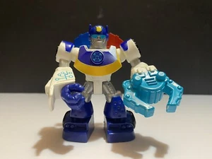 Figura de acción Playskool Heroes Transformers Rescue Bots Chase coche de policía de 3,5 - Imagen 1 de 6