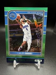 2024 Panini NBA Hoops Green #163 Jalen Suggs /99 - Picture 1 of 2