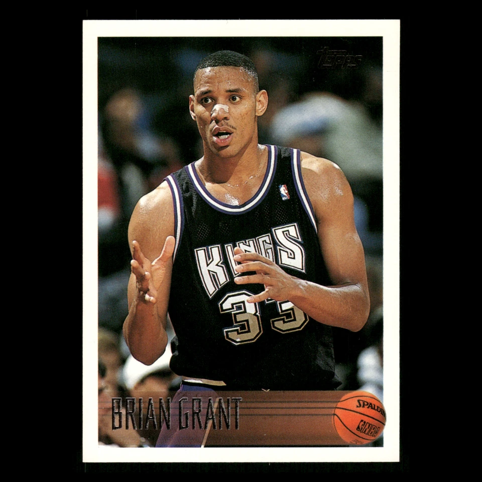 Brian Grant #106 1996-97 Topps Sacramento Kings Basketball Card NBA - Image 1 of 3