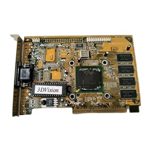 * SALE * VINTAGE 3DVISION i740D INTEL 740 CHIPSET 8 MB AGP VGA CARD MXB76 - Picture 1 of 3