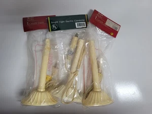 Lot of 3 Vintage Single Light Candoliers New In Package See Photos - Picture 1 of 11