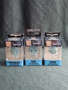 3er Set Disney Haunted Mansion Funko Pop Schlüsselanhänger Ezra, Phineas, Gus - Bild 1 von 6