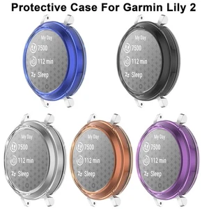 Frame TPU Protective Cover Bumper Screen Protector for Garmin Lily 2 - Photo 1 sur 17