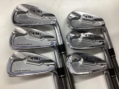 HONMA T//WORLD TW737Vn Iron Set Golf Club 5-10 6pcs VIZARD IB95/S #AB17950 - Image 1 of 4