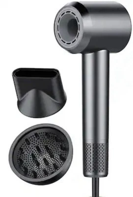 Secador de cabelo iônico profissional de alta velocidade 150000 RPM motor sem escova - Imagem 1 de 4
