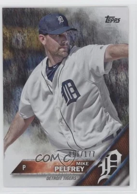 2016 Topps Factory Set Foil /177 Mike Pelfrey #642 - Image 1 of 2