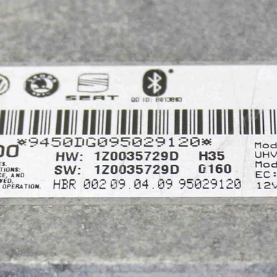 Centralina Bluetooth Seat Leon 1P1 1Z0035729D 1.9 Diesel 77kw 2008 2984714 - Immagine 1 di 4