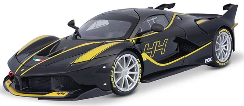 Bburago 16907BK 1/18 Ferrari FXX-K Black Diecast Track Car Model - Image 1 of 1