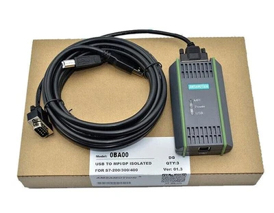 6GK1571-0BA00-0AA0 PC-ADAPTER USB A2 Cable For S7-200 S7-300 GK1571-0BA00-0AA0 - Image 1 of 4