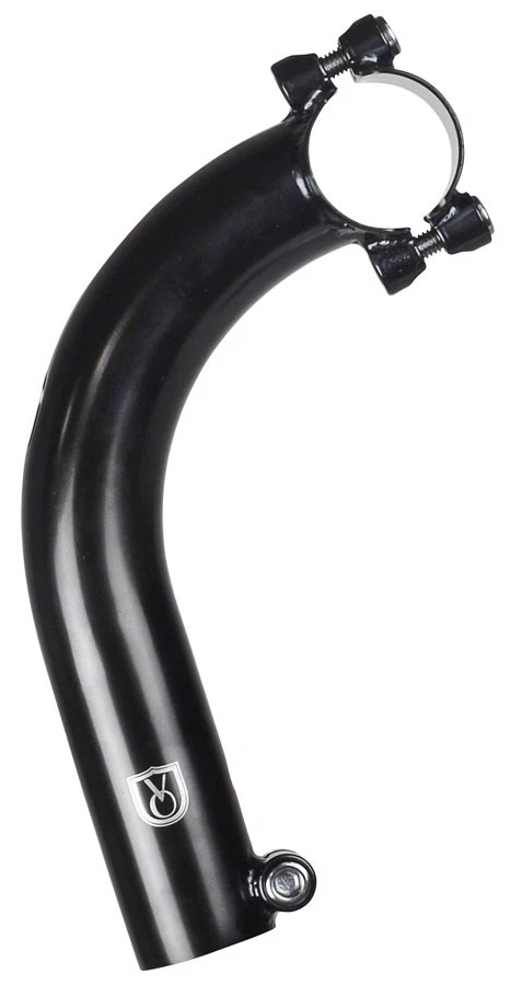 Velo Orange Cigne Stem Clamp 31.8mm Bar Clamp 70mm Rise 145mm Black Aluminum - Image 1 of 1