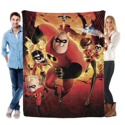 The Incredibles Blanket Soft Bed Sofa Throw Cozy Lightweigh Birthday Gift - Image 1 of 4