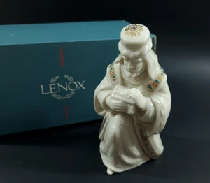 Lenox China Jewels Nativity Christmas Figurine 1994 King Balthazar Wiseman w Box - Picture 1 of 11