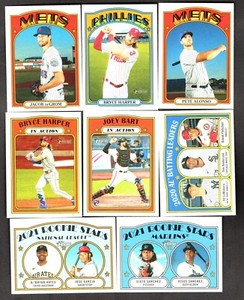 2021 TOPPS HERITAGE #'S 1-250 ( ROOKIE, RC'S,STARS, HOF ) - WHO DO YOU NEED!!