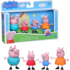 Peppa Pig Peppa's Family Figure 4-Pack Toy - Picture 1 of 4