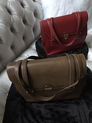 Authentic Gucci Brown Handbag Free Dust Bag Chain Belt Strap Sold Separate - Image 1 of 4