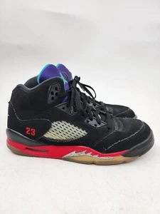 Nike Air Jordan 5 Retro Top 3 GS Shoes Sz 6Y Womens 7.5 Sneaker Grape CZ2989-001 - Picture 1 of 21