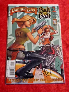 DANGER GIRL BACK IN BLACK #2 Feb 2006 Comic Book! Signed Nick Bradshaw! - Picture 1 of 2