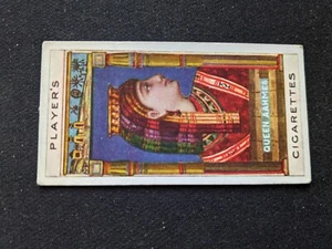1912 Player's Egyptian Kings & Queens Card # 2 Queen Aahmes (VG/EX) - Picture 1 of 3