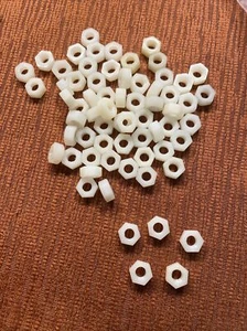 5 Kawasaki NOS 92015-4014 Plastic Hex Nut 5mm (2) KZ KZ1000 Police 1978-2005 - Bild 1 von 1