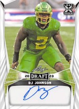 2023 Leaf Draft Football Trading Cards (Base or Autographs) Pick From List 1-H