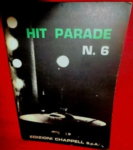 CHAPPELL's HIT PARADE N° 6 1971 Libretto 26 Spartiti Testi tradotti in italiano - Imagen 1 de 1