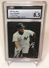 1997 Fleer Ultra Derek Jeter Rookie Reflections CSG 8.5 #5