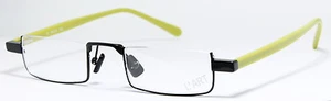 L'Art Original Halb-Brille Half Eyeglasses Occhiali Lunettes Gafas 1266-004 - Picture 1 of 4