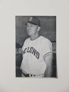 1958 PCL POPCORN CARD #207 ERNIE WHITE SACRAMENTO SOLON (CA. 1974 ED BRODER) - Picture 1 of 2
