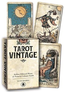 Tarot Vintage by Arthur Edward Waite (English) Cards Book