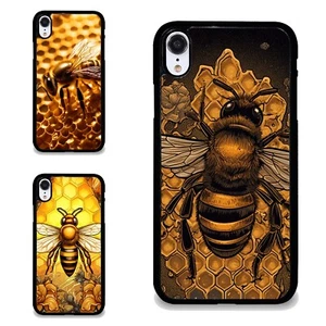 Hard Case Honey bee honeycomb For Motorola Moto Google Pixel OnePlus - Picture 1 of 25