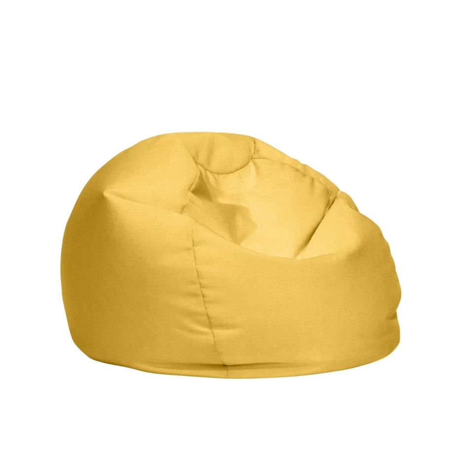 Удобное кресло Sorra Home Indoor/Outdoor Yellow Bean Bag для всех возрастов - Изображение 1 из 4